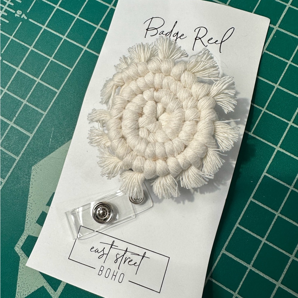 Boho Badge Reel